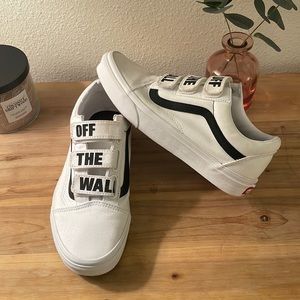 Vans Off The Wall Old Skool V (True White/Black)
